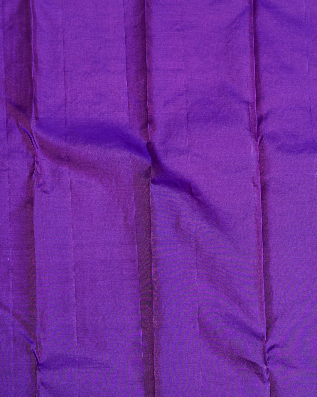Grand Jacquard Wedding Saree in Orange with Violet Border