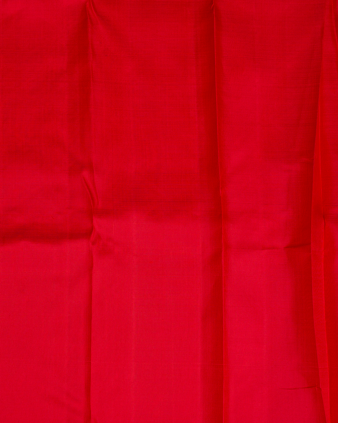 Red Kanchipuram Pure Silk Bridal Saree with Gold Zari Designs
