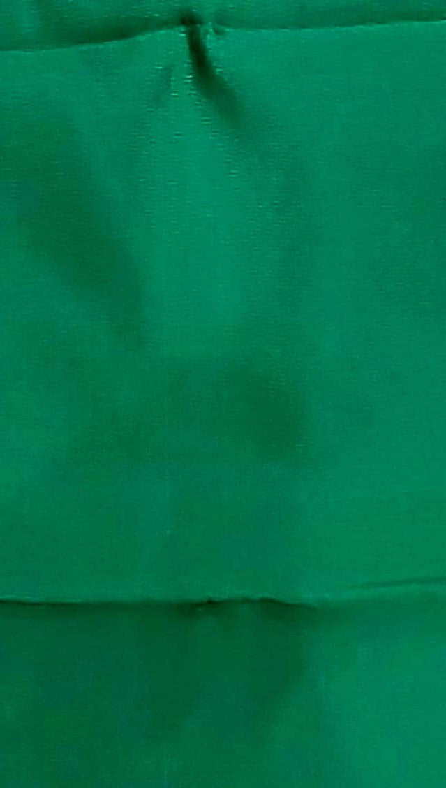 Kanchipuram Silk Cotton Sarees in Orange mixed yellow with green color border