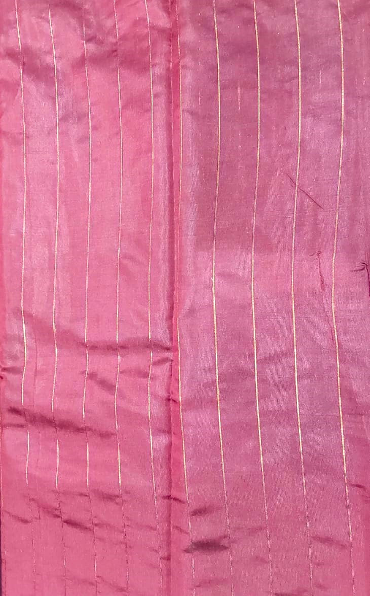 Red Fancy Saree in Multi color Flower Design