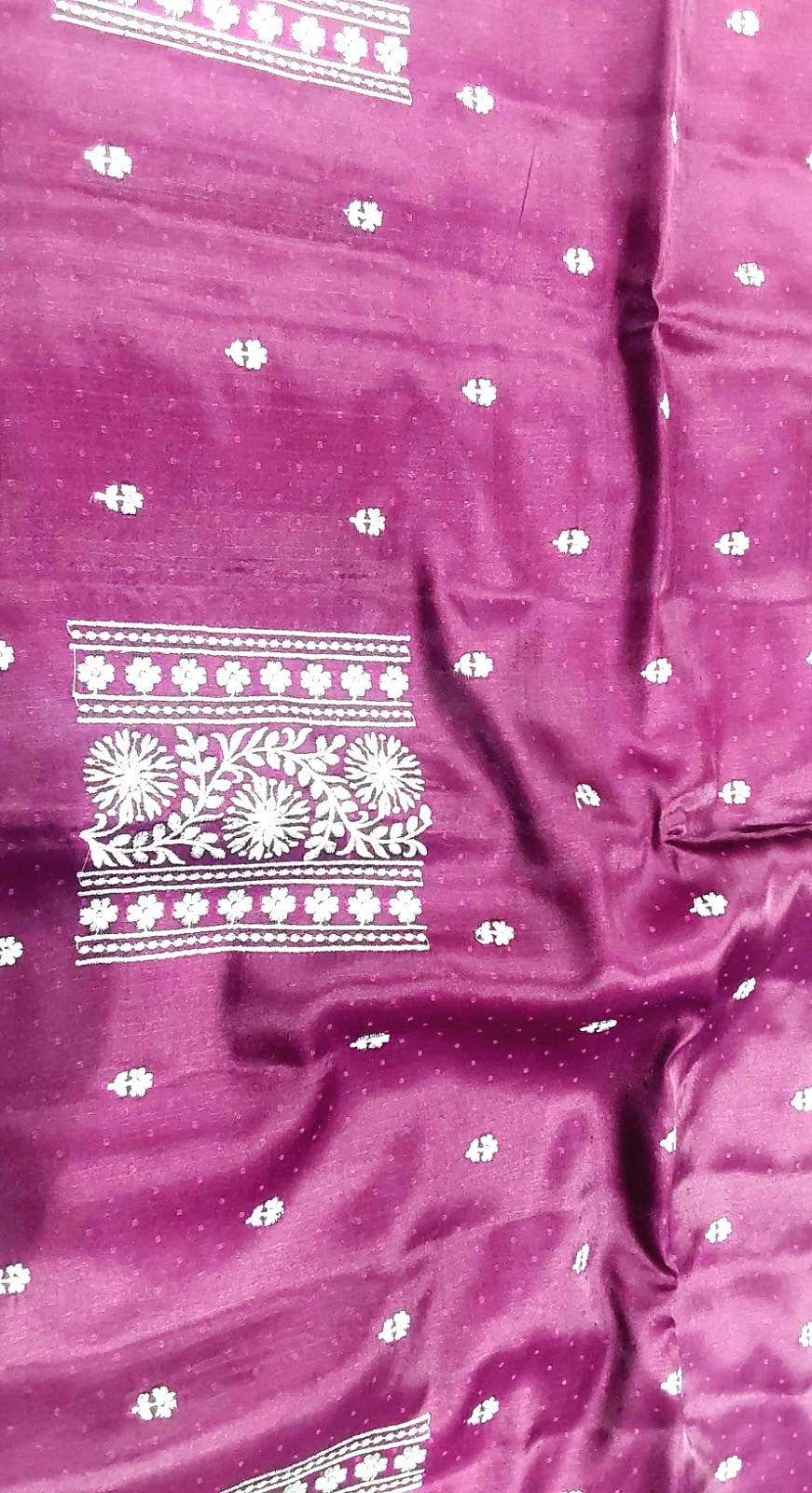 Pink Fancy Saree with Embroidery