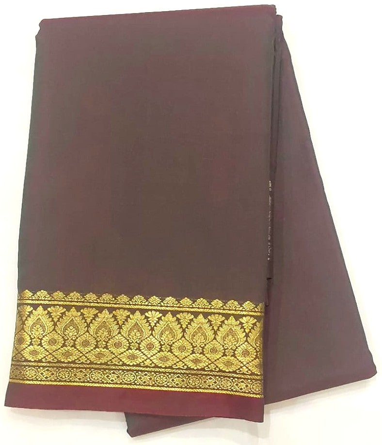 Leaf Green color Soft Silk Saree with sky blue with pink shade double tone color Pallu