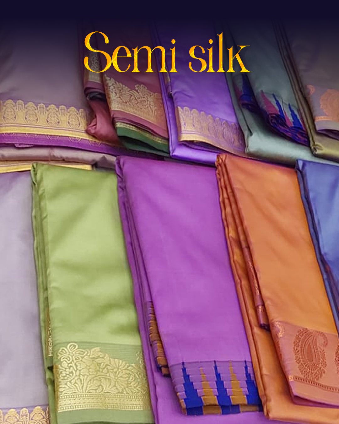 Semi Silk Saree