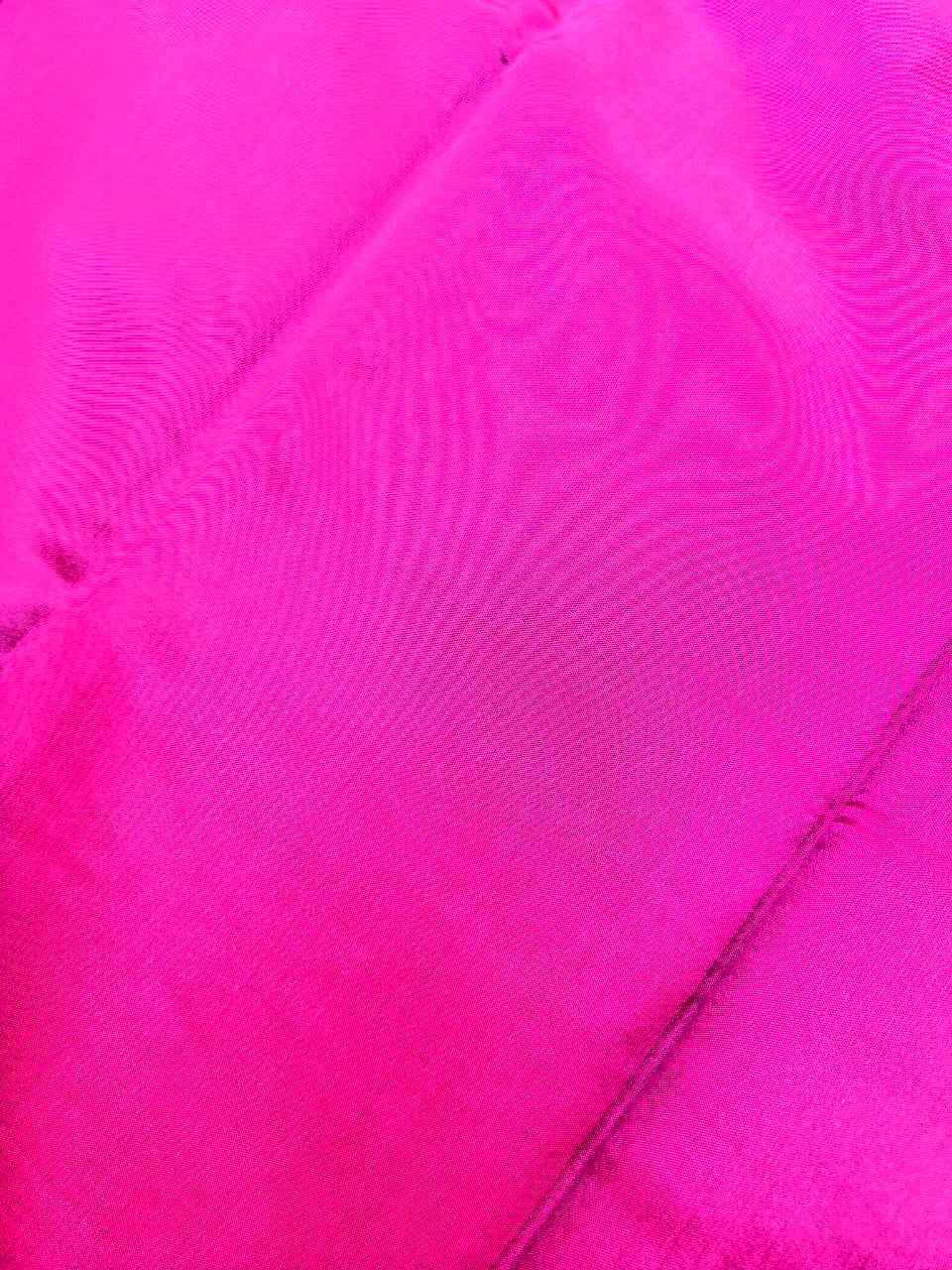 Kanchipuram Silk Cotton Saree in Black with Pink Contrast Border