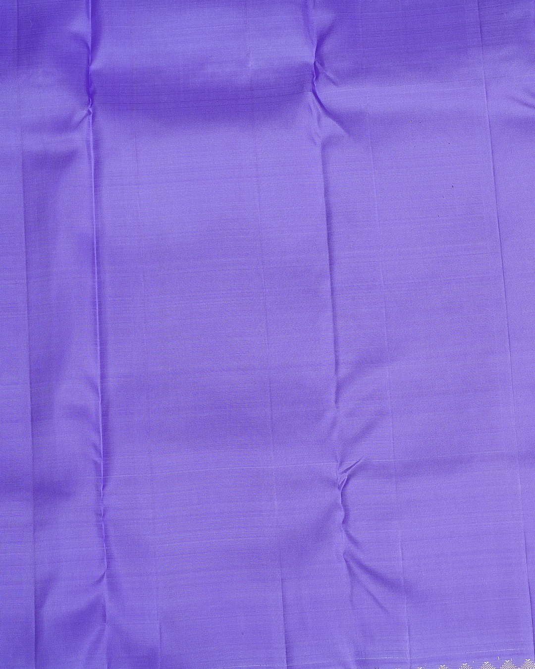 Lavender Soft Silk Saree with Silver Zari Border