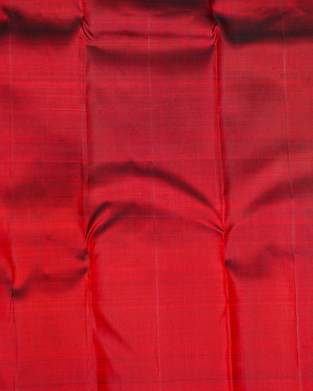 Red Soft Silk Saree with Purple Getti Zari Border