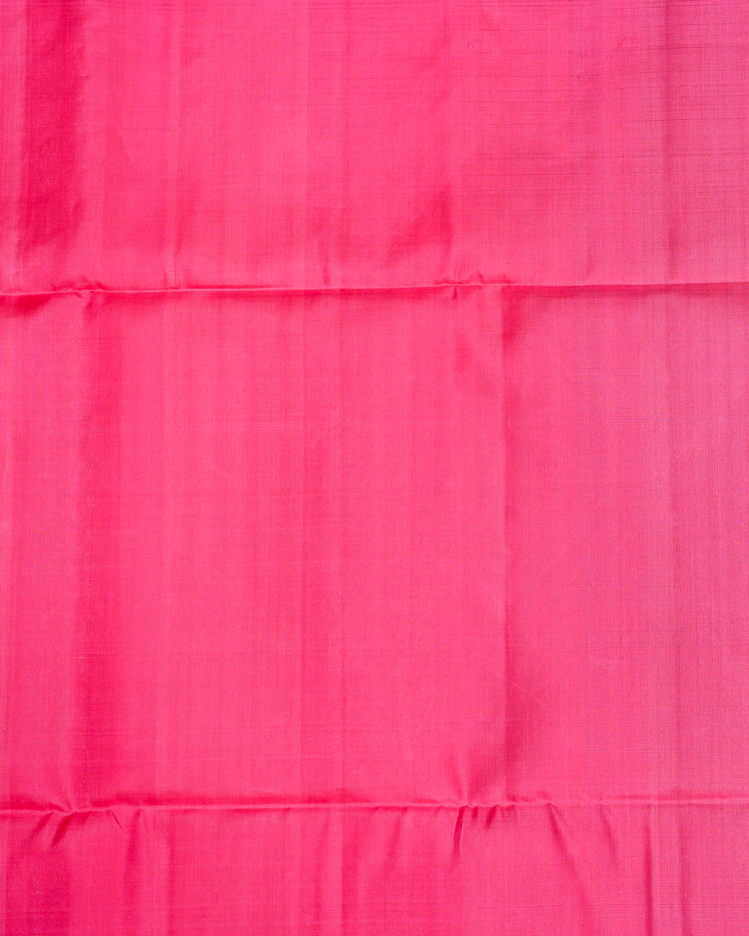 Black Soft Silk Saree with Contrast Rani Pink Border