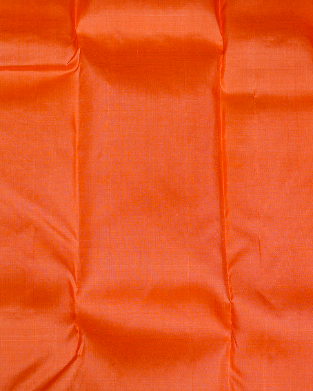 Light Orange Soft Silk Saree with Self-Color Border